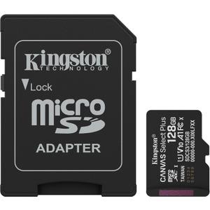 Kingston 128GB Canvas Select Plus microSD Card | Up to 150MB/s | Class 10, UHS-I, U1, V10, A1 | SDCS3/128GB