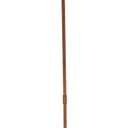 Sunnydaze Hammered Copper Bird Bath for Outside with Stake - UV-Resistant Finish - 34.25" H