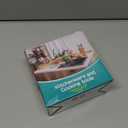 E-far 6 x 6-Inch Square Baking Pan with Lid, Small Stainless Steel Cake Brownie Pans Trays Dishes for Toaster Oven Air Fryer, Healthy & Dishwasher Safe - Set of 1(1 Pan + 1 Lid)