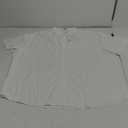 COOFANDY Mens Short Sleeve Wrinkle Free Shirt Casual Button Down Shirt Summer Dress Shirt, XXXL White