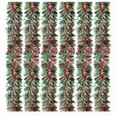 Juvale 6-Pack Christmas Tinsel Garland - Multicolored Sparkling Hanging Decoration - Perfect for Xmas and Other Festivities - 5.5 x 112 Inches - Multi Colored Garland
