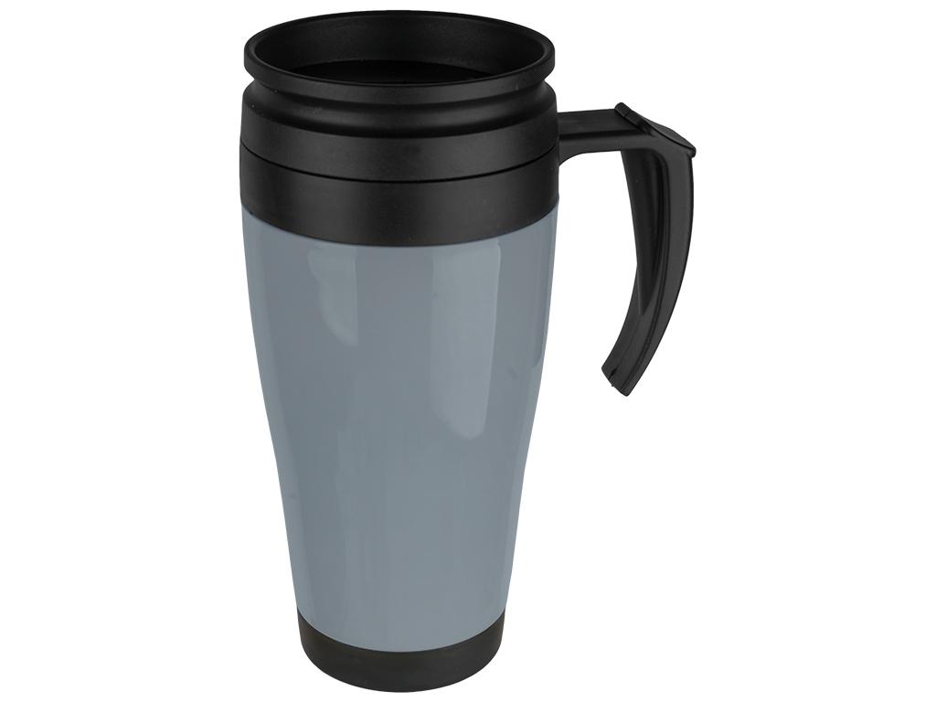 16 Oz Tumbler, Gray/Black