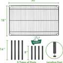 APLSS Dunnage Storage Rack, 18"30"14"(8"), NSF Certified, Height Adjustable, Moist&Dry Enviroments, for Kitchen Garage Walk-in Cooler&Freezer Dishroom, 800 Lbs Capacity