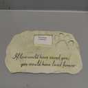 Re-Call Pet Tombstone Dog or Cat Memorial Stone Personalized with Waterproof Photo Dog or Cat Grave Markers in Lawn and Garden
