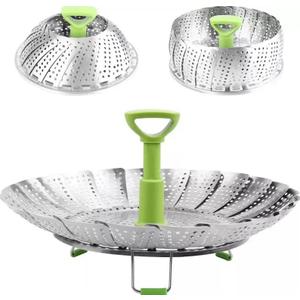 Vegetable Steamer Steamer Basket Foldable 9inch and 11inch