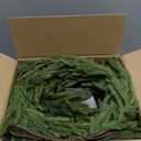 WBHome 2 PCS 9FT Real Touch Norfolk Pine Christmas Garland, Winter Greenery Garland for Christmas, Holiday Seasonal Outdoor/Indoor Home Decor