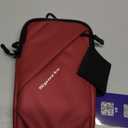 Cell Phone Holder Arm Band, Small Crossbody Shoulder Holsters Bag with Armband, Fits iPhone and All Cell Phones, Use for Running, Walking, Hiking & Biking (Plus Size,Red)