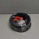 3/8'' Pressure Washer Hose 25FT, Kink Resistant High Tensile Wire Braided Power Washer Hose for Hot and Cold Water with 2 Pcs M22-14mm 3/8" Quick Connect Kit, 5200PSI Commercial Industrial Grade