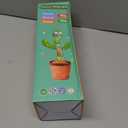 Dancing Talking Cactus Baby Toys 0-6 3-6 6-12 12-18 Months, Toddler Boys Girls Gifts for 2 3 4 5 6 7 8 9 10 Month Old Baby Toy Singing Mimicking Recording Repeating What You Say with 120 English Songs