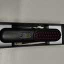 Go Brush Pro 2026, Cordless Hair Straightener Brush, Mini Hair Straightener with 4 Temperature Settings, Portable Hair Straightener Brush with MCH Heating and Ionic & Ceramic Care for Women (Black)