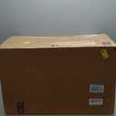 Rubbermaid Spring Top Trash Can with Lid 13 Gallon Gray Plastic Garbage Bin for Home/Kitchen/Office/Garage