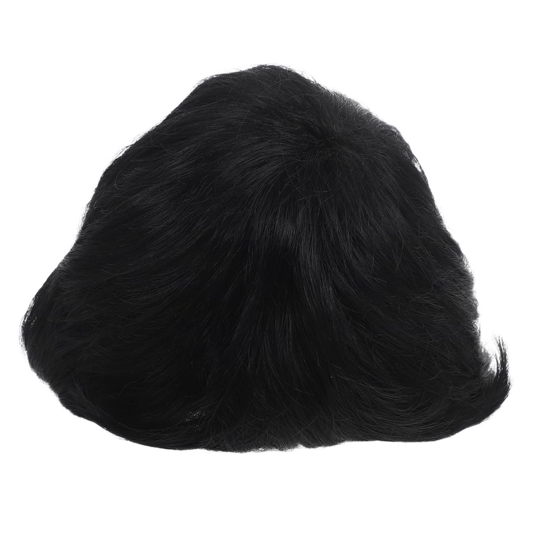 Pixie Cut Wig for Black Women Lightweight Short Layered Style with Bangs Natural Black Color Comfortable All-day Wear