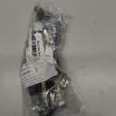 QCAA Chain Bolt, 6", Matte Black, 1 Pack, Made in Taiwan