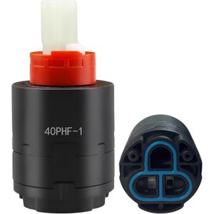 40PHF-1 40mm Pressure Balance Valve Shower Cartridge,Shower Faucet Cartridge Replacement,Apply to Tub/Shower Faucet Valve,Faucet Parts