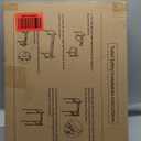 Toilet Safety Rails, Adjustable Toilet Frame for Elderly, Seniors, Handicap & Disabled, Foldable Handicap Toilet Handles Fit Any Toilets (300 LB) (Gray)