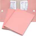 Catcan Mahjong Card Sleeves, 2 Pack 11.38x7.08 Inch Portable Rule Card Organizer with Snap Closure, Holds Multiple Rule Cards
