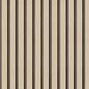 Arthome Wood Slat Wallpaper 17''x240'' Peel and Stick self Adhesive Wood Wallpaper PVC Vinyl Decorative Removable Wallpaper Waterproof Faux Wood Grating Stripe Contact Paper for Living Room (Oak)
