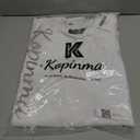 Women Eyelet Tops Casual Ruffle Long Sleeve Shirts Crew Neck Lace Embroidered Blouses Fall Outfits 2025 (White, L)