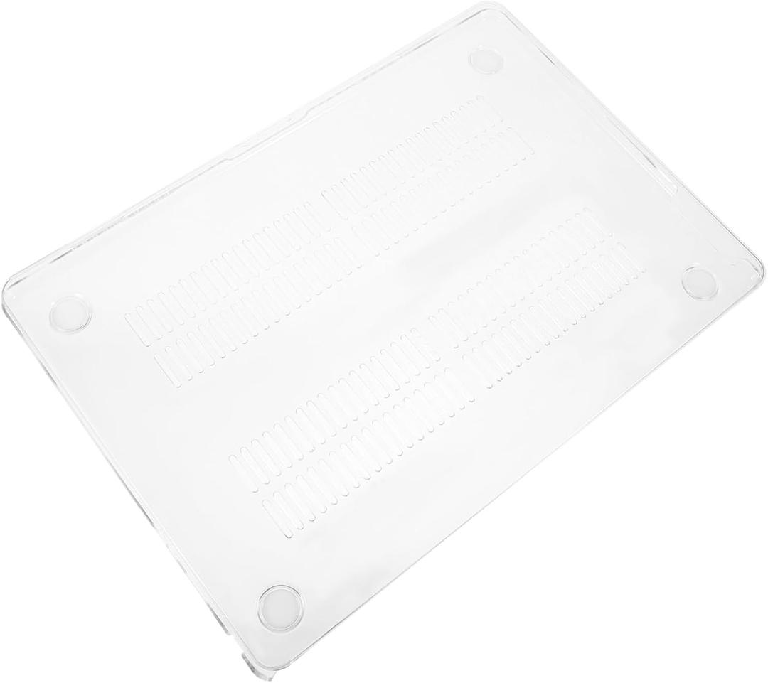 Mikikit Laptop Skin Case Transparent Protector for Air Easy to Install Scratch-Resistant Cover Lightweight Durable Design
