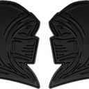 Ninja Emblem, Custom 3D Car Badge Universal Exterior Accessories for Car, Truck, SUV, Motorcycle (Set of 2) (Matte Black)