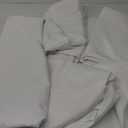 Round Tablecloth 120 Inch 6 Pack White Tablecloths Washable Decorative Linen Polyester Table Clothes Cover for Dining Table Banquets Buffet Parties and Wedding