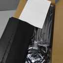 LANTEFUL Tall Narrow Shoe Rack for Entryway, 10-Tier Sturdy Metal Shoe Shelf Storage 10-15 Pairs of Shoes and Boots, Space Saving Corner Shoe Rack Organizer for Closet,Doorway,Garage,Living Room (Black)