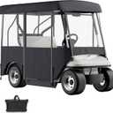 VEVOR Golf Cart Enclosure, Polyester Driving Enclosure, Club Car Covers Universal Fits for Most Brand Carts, Sunproof and Dustproof Outdoor Cart Cover