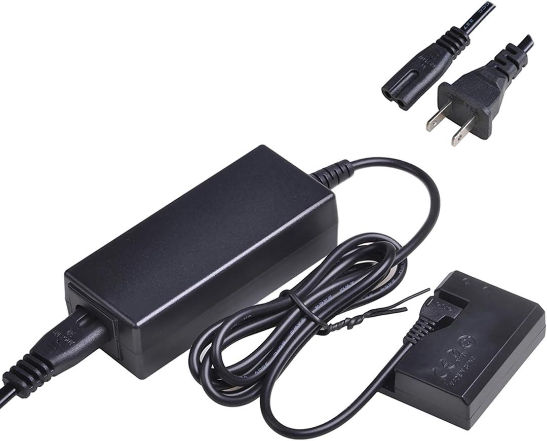 Batmax ACK-E10 AC Coupler Dummy Battery Power Adapter Charger Kit for Canon LP-E10; EOS Rebel T3,T5, T6, T7, T100, Kiss X50, X70 X80 X90, EOS 1100D 1200D 1300D 1500D 2000D Cameras