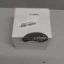 GREENTIME 12 Pcs Glitter Poinsettia 5.5" Artificial Flowers Christmas with Clips Stems Xmas Tree Ornaments for New Year Party Stairs Fireplace Porch Balcony Garden Church Wreath Decoration (Silver)