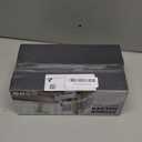 MOUKABAL Sponge Holder for Kitchen Sink  Rustproof Stainless Steel, 360 Rotating Drain Pipe, Large Counter Organizer with Drip Tray for Sponges, Brushes & Dish Cloths Black