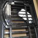 IRIS USA Dog Playpen with Door, 24 6 Panel Pet Exercise Pen  Indoor Outdoor Puppy Play Pen, Portable Plastic Pet Fence for Small Medium Dogs, Foldable 61 x 61 x 24, Black