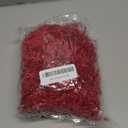 Paper Shred Filler - 1/2LB Red Crinkle paper filler, Crinkle Cut for Gift Wrapping, Basket Filling, Birthdays, Weddings, Anniversaries, Valentines Day, and other occasions
