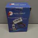 Tool Daily Short Pressure Washer Gun with Foam Cannon, 1/4 Inch Quick Connector, with 5 Pressure Washer Nozzle Tips, 1 Liter
