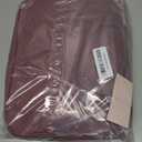 NISHEL Travel Toiletry Bag for women, Portable Hanging Organizer for Full-Sized Shampoo, Conditioner, Brushes Set, Makeup Accessories, Large Size, Rosewood-Pink