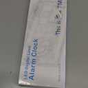 Peakeep Small Digital Alarm Clock Plug in for Bedrooms Bedside, Tiny Electric Clock Large Big Numbers Display with Battery Backup for Desk Table, 6 Dimmers, 5 Adjustable Alarm Volumes (Blue)