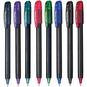 Pentel Energel Roller Gel Pen 0.7mm Metal Tip, 8 Assorted Colors, (Pack of 1)