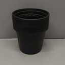 OUPSAUI 2/3/5 Gallon Pots for Plants,Flexible Gallon Plastic Nursery Pots with Drainage Holes, Plastic Pots for Outdoor Plants (3Gal-24pcs)