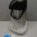 Coffee Carafe for Keeping Hot - Gezoss 102OZ / 3L Airpot Coffee Dispenser with Pump - Large Coffee Carafe for Hot Drinks Tea Liquid - Insulated Stainless Steel Hot Water Beverage Urn for Parties