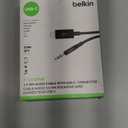 Belkin F7U079bt03-BLK Rockstar 3.5 mm to USB-C Audio Cable, 3 Feet
