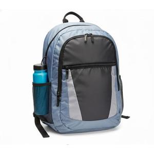 Backpack, compartments, blue, black, 3 Pack