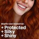 ATTITUDE Colorlast Hair Conditioner, For Color Treated Hair, Protects Color, Naturally Derived Ingredients, Vegan Detangler, Dermatologically Tested, Avocado Oil and Pomegranate, 8 Fl Oz