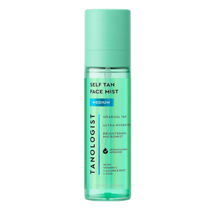 Tanologist Self Tan Face Mist, Medium Shade, Hydrating Tanning Spray, StreakFree, Radiant Finish, ParabenFree, No Fake Tan Smell, For All Skin Types, 3.38 fl. oz/100 ml Bottle
