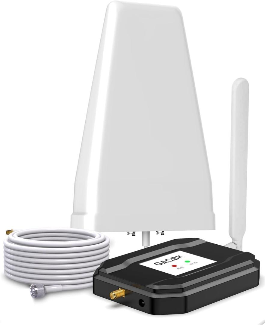 2025 Latest AT&T Signal Booster AT&T Cell Phone Signal Booster T Mobile Cell Booster for 5G 4G LTE on Band 12/17 AT T Cell Booster ATT Cell Phone Booster ATT Extender Boost Call/Data Black