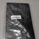 100 Pack Matte Black Mylar Stand Up Bags - 6.3x9.4 Inches Smell Proof Resealable Pouch Bag, Heat Sealable Foil Packaging Zipper Pouches for Food Storage