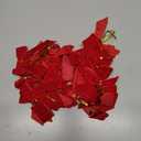 YTJGC 24 Pcs Red Velvet Ribbon Christmas Tree Bows Bow Tree Topper Door Garland Decor Vintage Wreath Bow Velvet Bows Ornaments for Christmas Trees Gifts Party Door Garland Wreath Deco (Red)