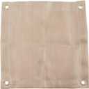 Hapivida Fireproof Mat, 11.8 x 11.8 inch Fiberglass Fire Pit Pad Under Grill Mat for Outdoor Deck Patio Protect Mat Protector