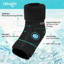 NEWGO Ankle Ice Pack for Injuries Reusable Ice & Hot Therapy, Cold Compression Ice Pack for Sprained Ankle - 2 Pack