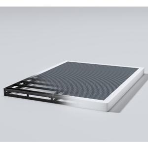 Queen Box Spring 3 Inch, 3000lbs Heavy Duty Box Spring Queen Size Metal Mattress Foundation, Easy Assembly, Noise Free