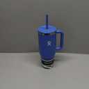 Hydro Flask Travel Tumbler with Handle, Lid and Straw - Insulated Stainless Steel in 40 Oz Cascade