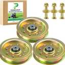 3 Pack 756-04129b Idler Pulley Replaces 956-04129b 753-08171 753-08068a 78-065 for Cub Cadet 42" 50" RZT50 RZT54 LTX1040 LTX1045 LTX1050 LT1045 LT1050 Craftsman LT2000 Troy Bilt 42" Mowers